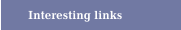 Interesting links